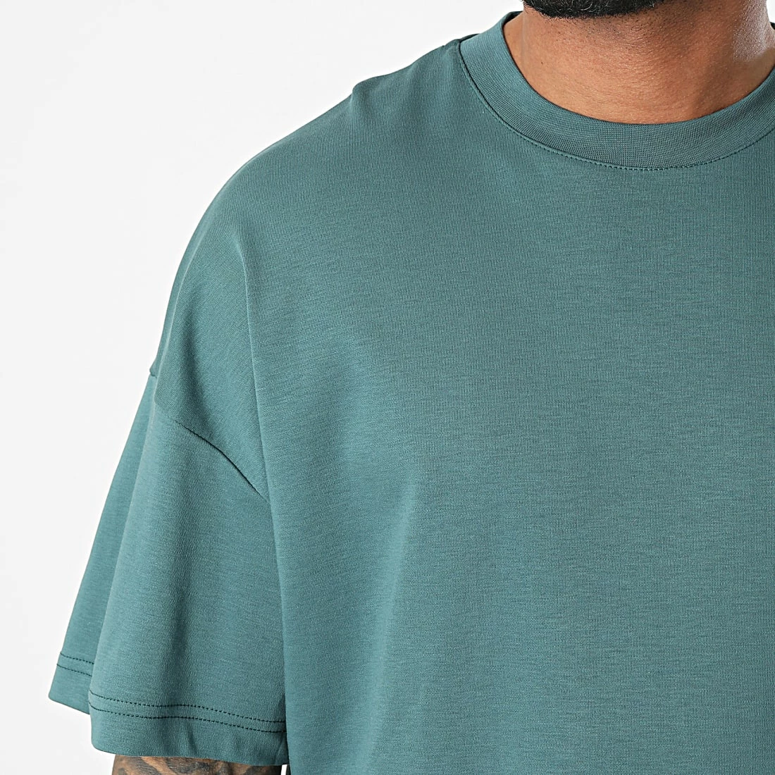 De gros 🎉 Tee 👚 Shirt Oversize LL638 Vert de Ikao 👏 4 De gros 🎉 Tee 👚 Shirt Oversize LL638 Vert de Ikao 👏 – Image 2