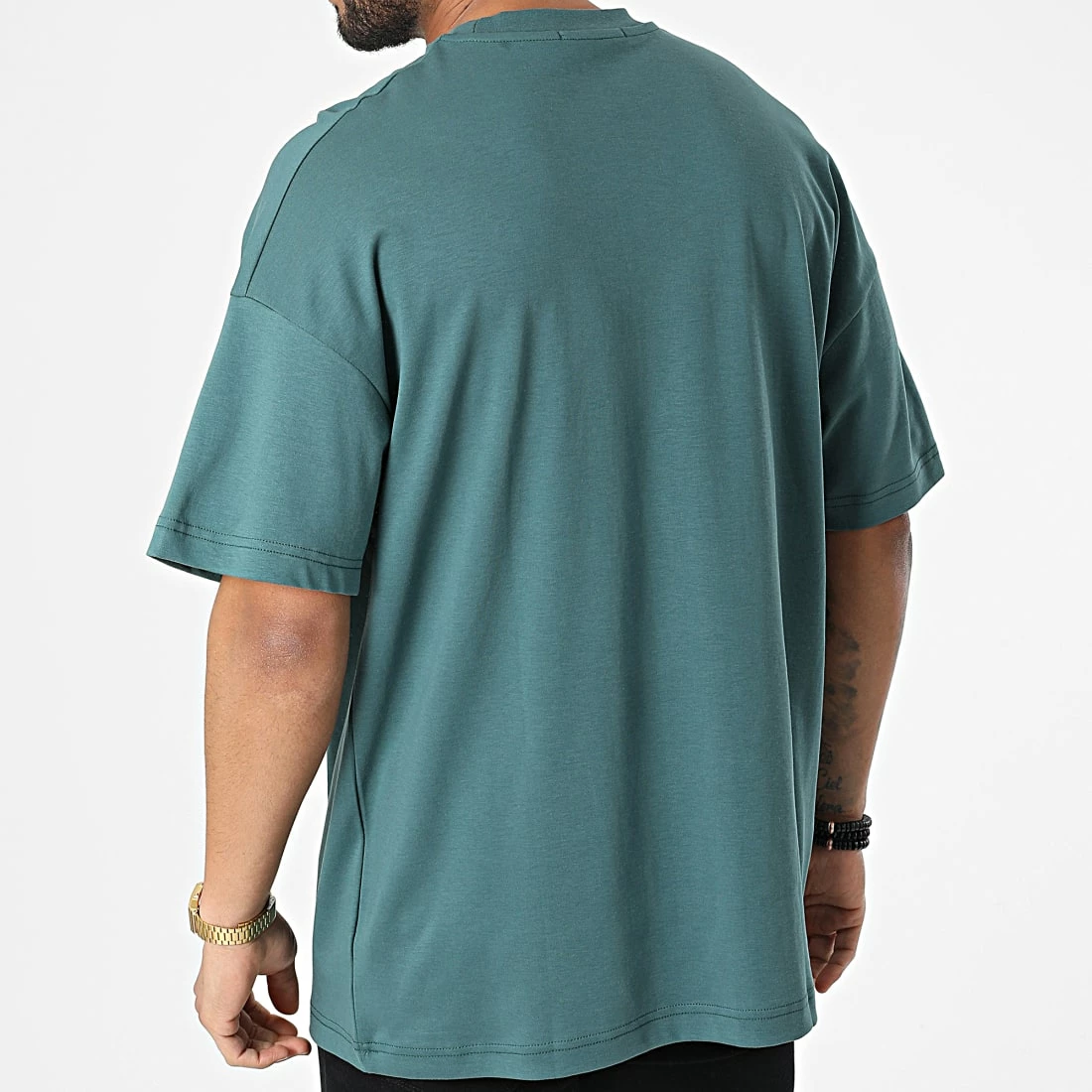 De gros 🎉 Tee 👚 Shirt Oversize LL638 Vert de Ikao 👏 6 De gros 🎉 Tee 👚 Shirt Oversize LL638 Vert de Ikao 👏 – Image 4