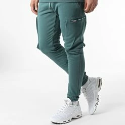 Tout neuf 🎁 Ensemble De Survetement LL638 Vert de Ikao ✔️ -Ikao Soldes Boutique ikao 302747 LL638 OIL GREEN 20220217T151035 04