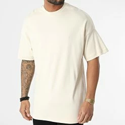 De gros ⌛ Tee 👚 Shirt Oversize LL638 Beige de Ikao 😍