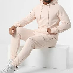 Offres 🌟 Ensemble De Survetement LL638 Rose de Ikao 😀