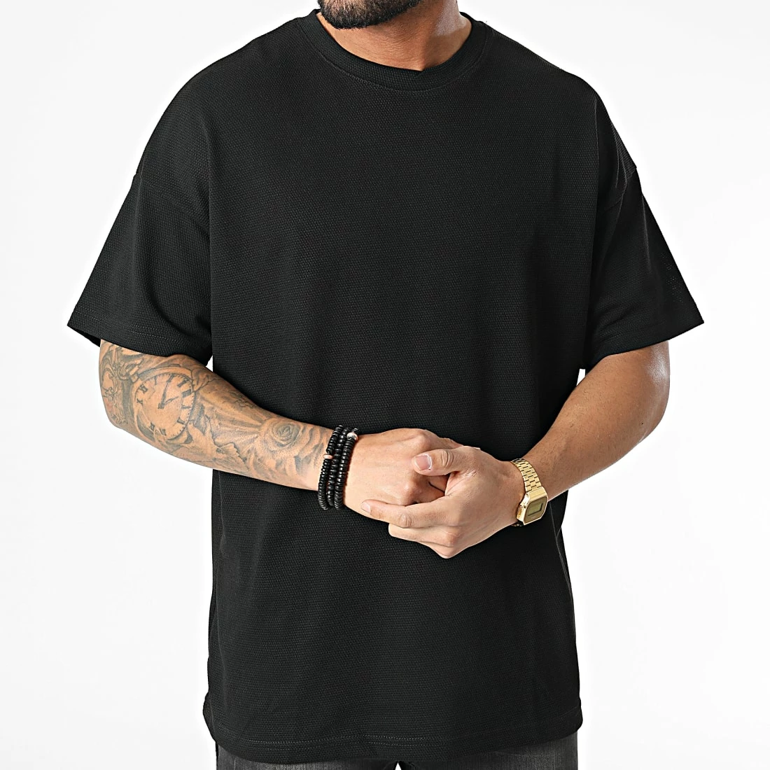 Tout neuf 🎁 Tee 👚 Shirt LL617 Noir de Ikao 😀 5 Tout neuf 🎁 Tee 👚 Shirt LL617 Noir de Ikao 😀 – Image 3