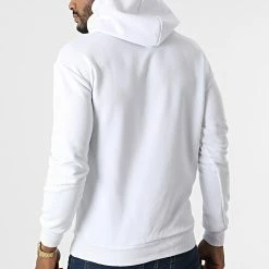 Coupon 🤩 Sweat Capuche LL478 Blanc de Ikao 🔥 -Ikao Soldes Boutique ikao 302825 LL478 WHITE 20220214T152746 04