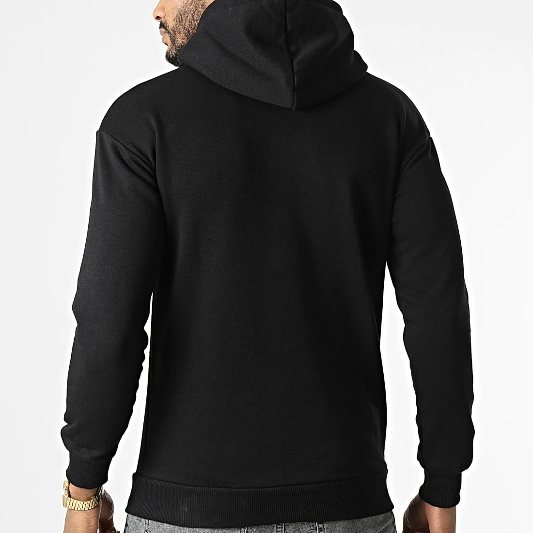 Grosses soldes ✨ Sweat Capuche LL478 Noir de Ikao 😉 6 Grosses soldes ✨ Sweat Capuche LL478 Noir de Ikao 😉 – Image 4