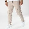 Bon marché ⭐ Jogger Pant LL557 Beige de Ikao 🛒 -Ikao Soldes Boutique ikao 302838 LL557 BEIGE 20220318T154335 01