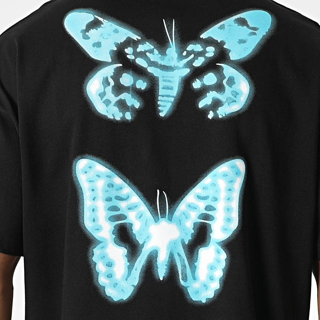 Meilleure vente 🎁 Tee 👚 Shirt LL630 Noir de Ikao 🔥 4 Meilleure vente 🎁 Tee 👚 Shirt LL630 Noir de Ikao 🔥 – Image 2