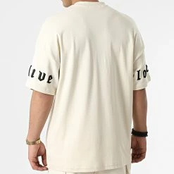 Tout neuf 🧨 Ensemble Tee 👕 Shirt Et Short Jogging LL613 Beige de Ikao 😍 -Ikao Soldes Boutique ikao 304922 LL613 BEIGE 20220222T153105 04