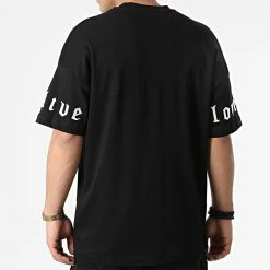 Top 10 🔔 Ensemble Tee 👚 Shirt Et Short Jogging LL613 Noir de Ikao ✔️ -Ikao Soldes Boutique ikao 304952 LL613 BLACK 20220222T153038 04