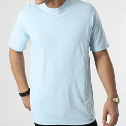 Meilleure vente 🔔 Tee 👚 Shirt LL646 Bleu Clair de Ikao ⌛ -Ikao Soldes Boutique ikao 304960 LL646 BLUE 20220222T151844 03