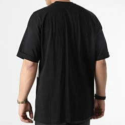 Nouveau 👏 Tee 👚 Shirt LL645 Noir Blanc de Ikao 🛒 -Ikao Soldes Boutique ikao 306758 LL645 BLACK 20220311T145408 04