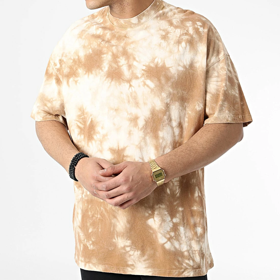 Le moins cher ⌛ Tee 👕 Shirt LL643 Beige de Ikao 🤩 5 Le moins cher ⌛ Tee 👕 Shirt LL643 Beige de Ikao 🤩 – Image 3