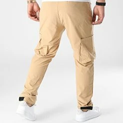 Tout neuf 🎉 Pantalon Cargo LL624 Beige de Ikao 😍 -Ikao Soldes Boutique ikao 306768 LL624 K BEIGE 20220301T122324 04