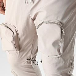 Offres 👍 Pantalon Cargo LL548 Beige de Ikao ⌛ -Ikao Soldes Boutique ikao 306789 LL548 BEIGE 20220301T122307 02