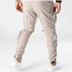 Offres 👍 Pantalon Cargo LL548 Beige de Ikao ⌛ -Ikao Soldes Boutique ikao 306789 LL548 BEIGE 20220301T122310 04