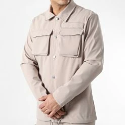 Les meilleures critiques de 🧨 Ensemble Veste Et Jogger Pant LL608 Beige de Ikao ⭐ -Ikao Soldes Boutique ikao 306805 LL608 BEIGE 20220307T161216 03