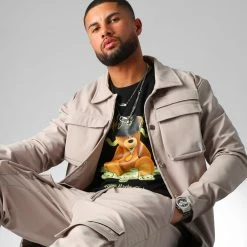 Les meilleures critiques de 🧨 Ensemble Veste Et Jogger Pant LL608 Beige de Ikao ⭐ -Ikao Soldes Boutique ikao 306805 LL608 BEIGE 20220427T141510 06