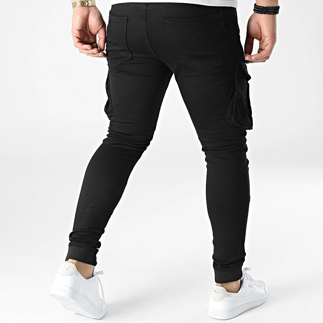 Meilleur prix 😀 Pantalon Cargo ZR Noir de Ikao 👏 6 Meilleur prix 😀 Pantalon Cargo ZR Noir de Ikao 👏 – Image 4