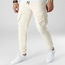 Promo 🎉 Pantalon Cargo ZR-Cargo Beige de Ikao 🎁