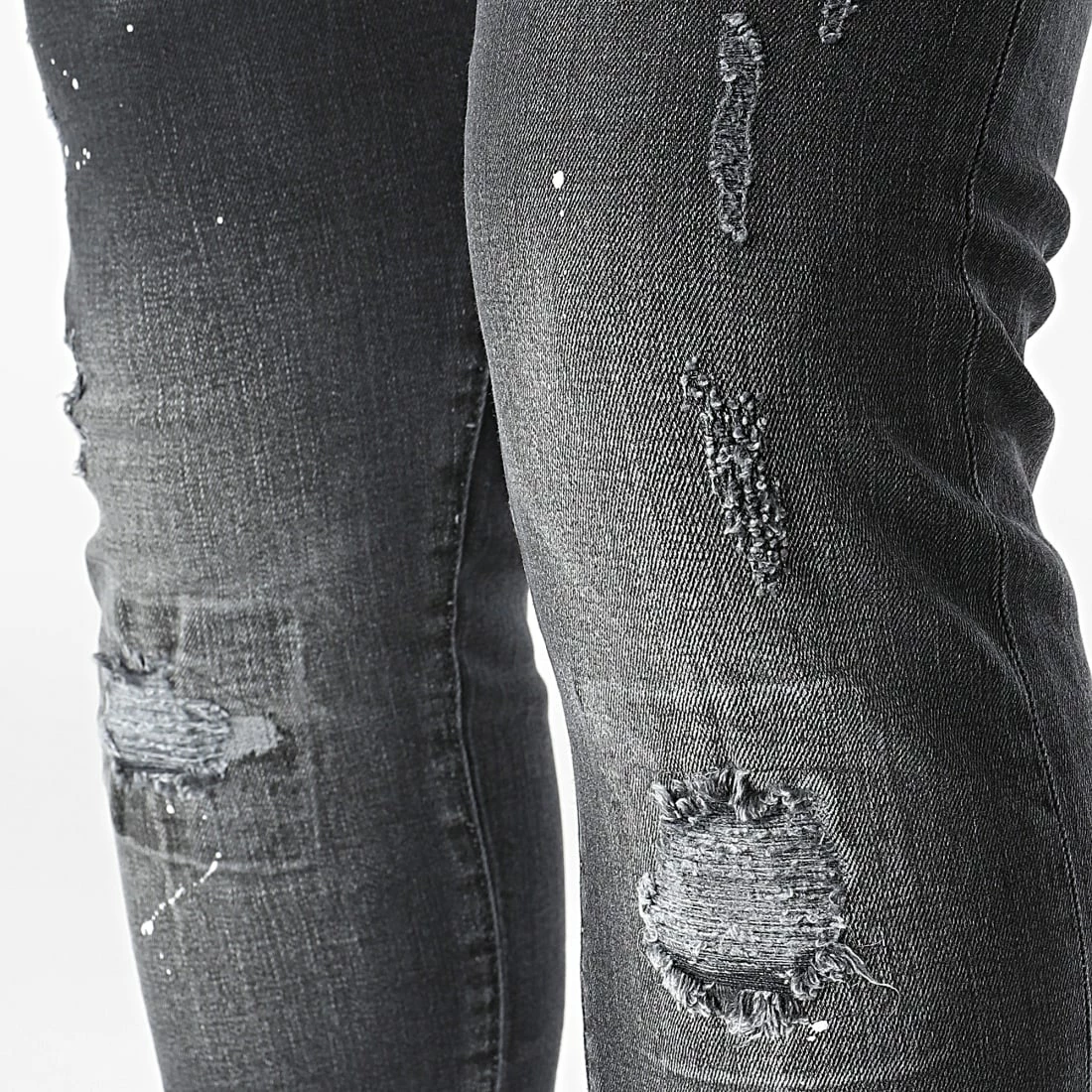 Meilleur prix 😉 Jean Slim L6014 Noir de Ikao 🥰 4 Meilleur prix 😉 Jean Slim L6014 Noir de Ikao 🥰 – Image 2