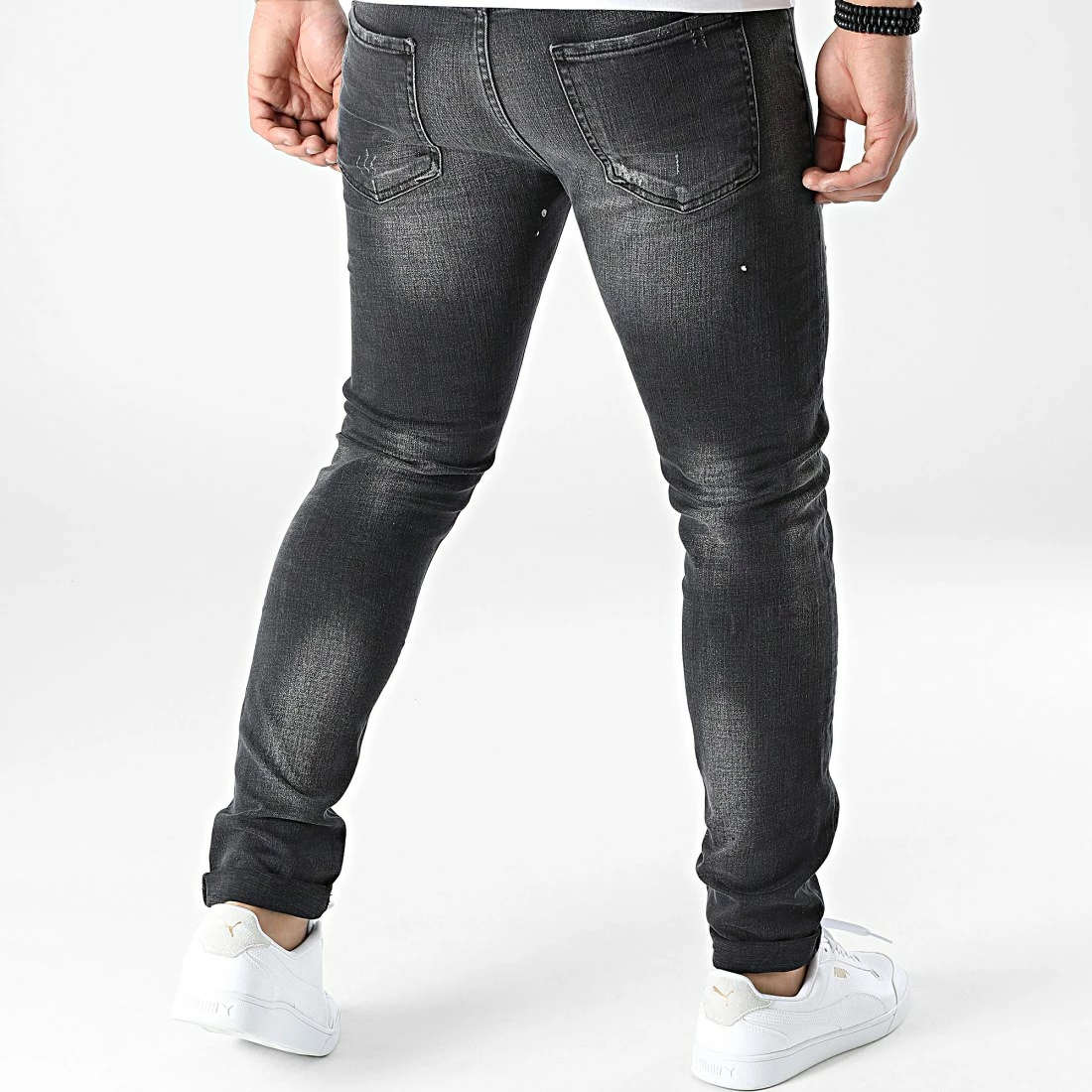 Meilleur prix 😉 Jean Slim L6014 Noir de Ikao 🥰 6 Meilleur prix 😉 Jean Slim L6014 Noir de Ikao 🥰 – Image 4