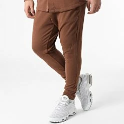 Le moins cher 👏 Ensemble Surchemise Et Pantalon Jogging LL610 Marron de Ikao 🎁 9 Le moins cher 👏 Ensemble Surchemise Et Pantalon Jogging LL610 Marron de Ikao 🎁 -Ikao Soldes Boutique ikao 306855 LL610 BROWN 20220308T134602 04