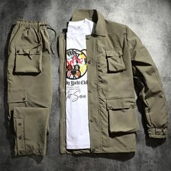 Offres ❤️ Ensemble Veste Et Pantalon Cargo LL640 Vert Kaki de Ikao ❤️ 11 Offres ❤️ Ensemble Veste Et Pantalon Cargo LL640 Vert Kaki de Ikao ❤️ -Ikao Soldes Boutique ikao 306864 LL640 KHAKI 20220624T083435 05