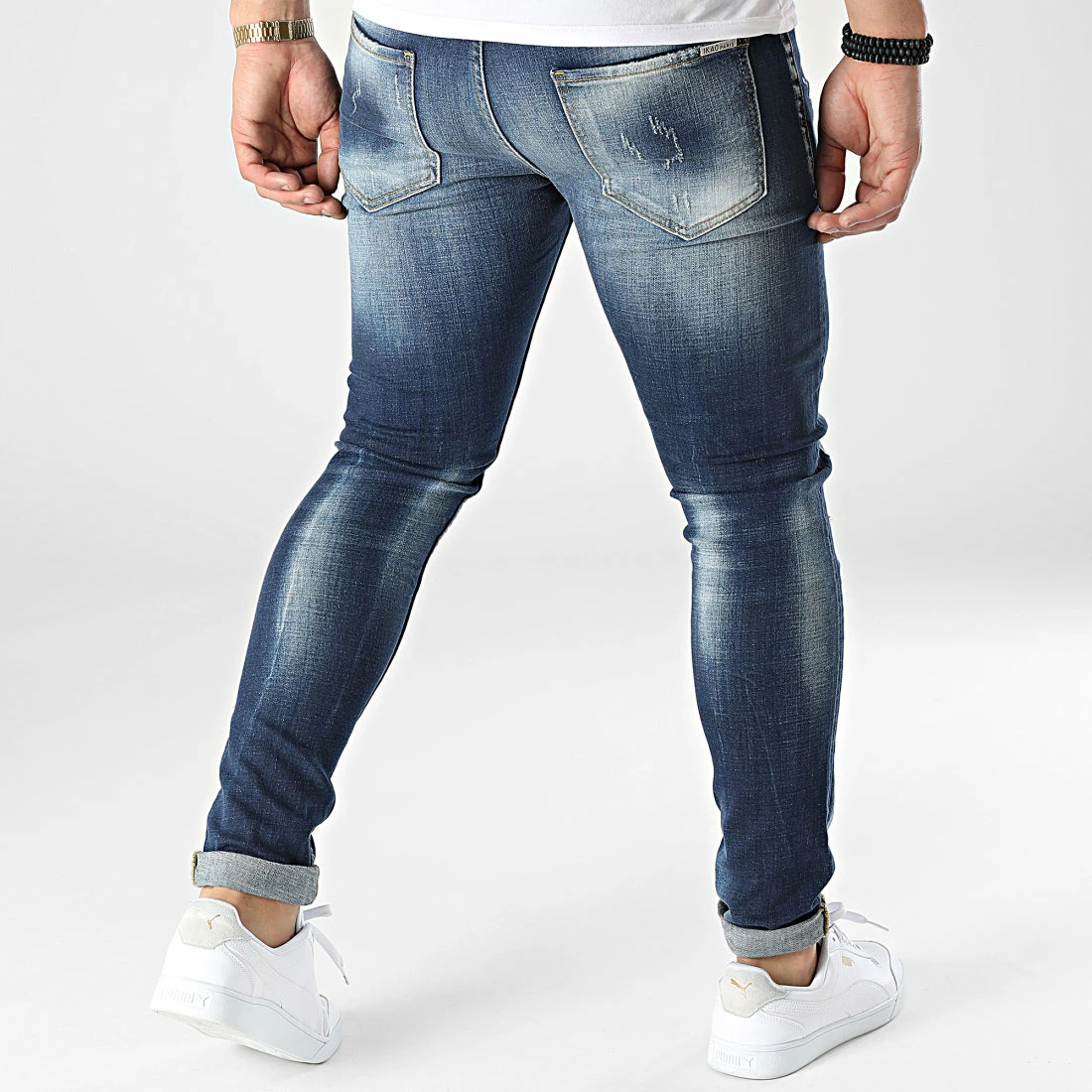 Remise 😉 Jean Skinny L6006 Bleu Brut de Ikao 👍 6 Remise 😉 Jean Skinny L6006 Bleu Brut de Ikao 👍 – Image 4
