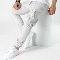 Sortie 😀 Jogger Pant LL147 Gris de Ikao 😍 -Ikao Soldes Boutique ikao 308705 LL147 GREY 20220311T152119 03