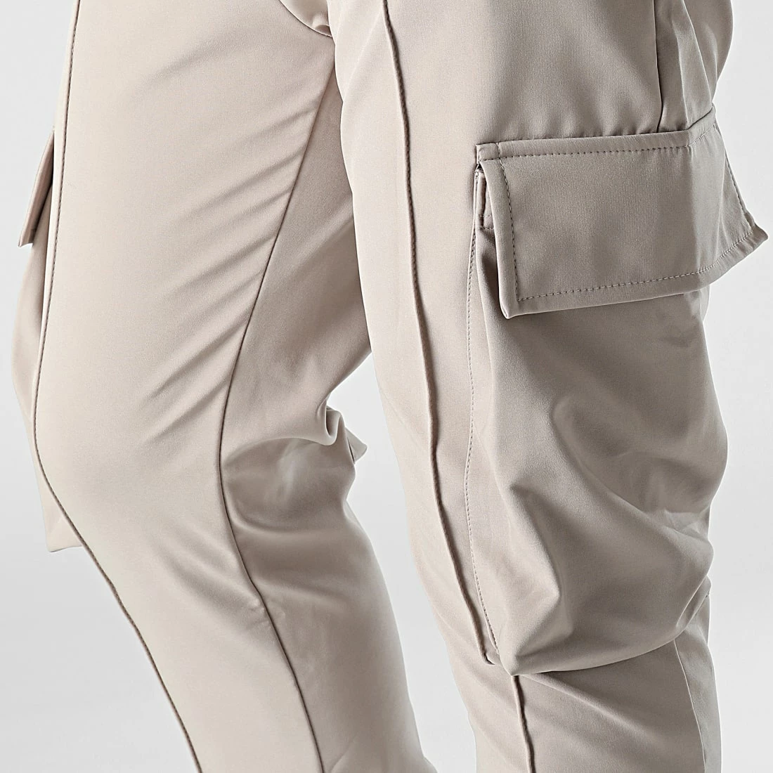 Meilleure vente ⌛ Jogger Pant LL147 Beige de Ikao ⌛ 4 Meilleure vente ⌛ Jogger Pant LL147 Beige de Ikao ⌛ – Image 2