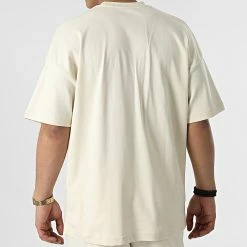 Remise 🌟 Ensemble Tee 👕 Shirt Et Short Jogging LL652 Beige de Ikao 🔔 -Ikao Soldes Boutique ikao 308714 LL652 BEIGE 20220315T154621 05