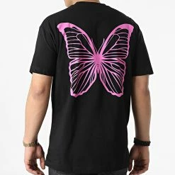 Nouveau 🥰 Tee 👚 Shirt LL659 Noir de Ikao 🧨