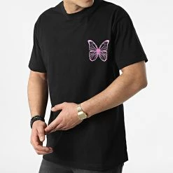 Nouveau 🥰 Tee 👚 Shirt LL659 Noir de Ikao 🧨 -Ikao Soldes Boutique ikao 308724 LL659 BLACK 20220315T154753 03