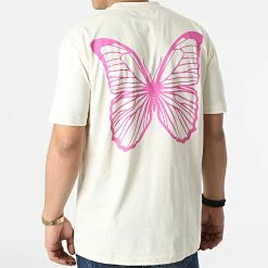 Promo 🌟 Tee 👚 Shirt LL659 Beige de Ikao 👍