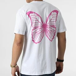 Offres 😉 Tee 👕 Shirt LL659 Blanc de Ikao 🤩