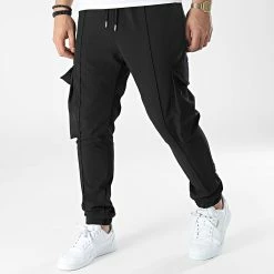Grosses soldes 👏 Jogger Pant LL147 Noir de Ikao 👏