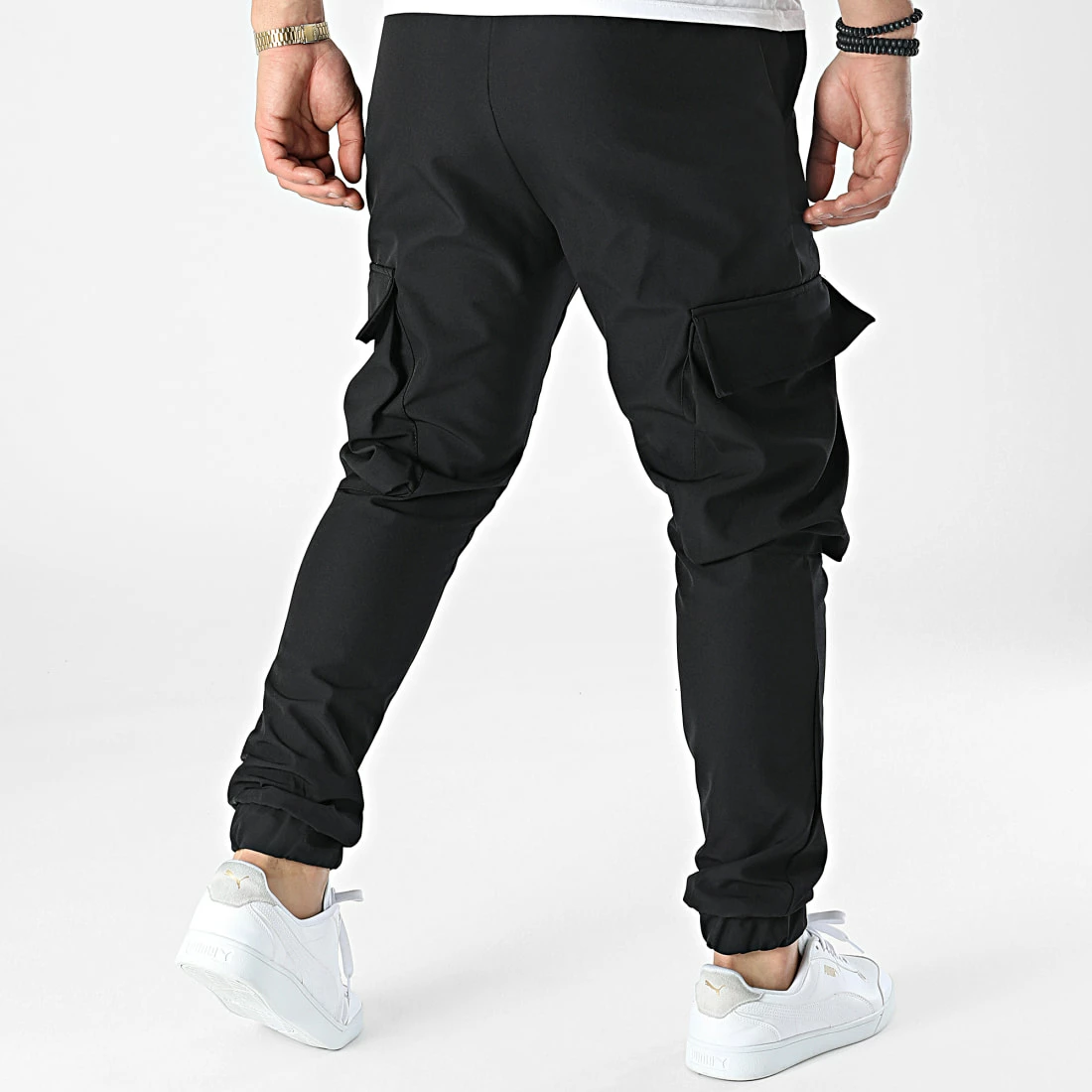 Grosses soldes 👏 Jogger Pant LL147 Noir de Ikao 👏 6 Grosses soldes 👏 Jogger Pant LL147 Noir de Ikao 👏 – Image 4
