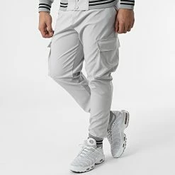 Meilleure affaire 👍 Ensemble Veste Et Pantalon Jogging LL556 Gris de Ikao 🔔 -Ikao Soldes Boutique ikao 309120 LL556 GREY 20220318T162000 04