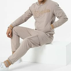 Tout neuf 👏 Ensemble Veste Et Pantalon Jogging LL556 Beige de Ikao 👍