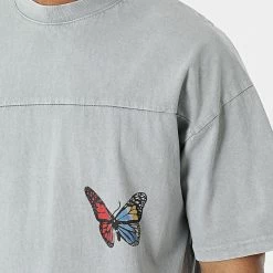 Meilleure affaire ✔️ Tee 👕 Shirt LL647 Gris de Ikao 🛒 -Ikao Soldes Boutique ikao 309130 LL647 GREY 20220317T153428 02