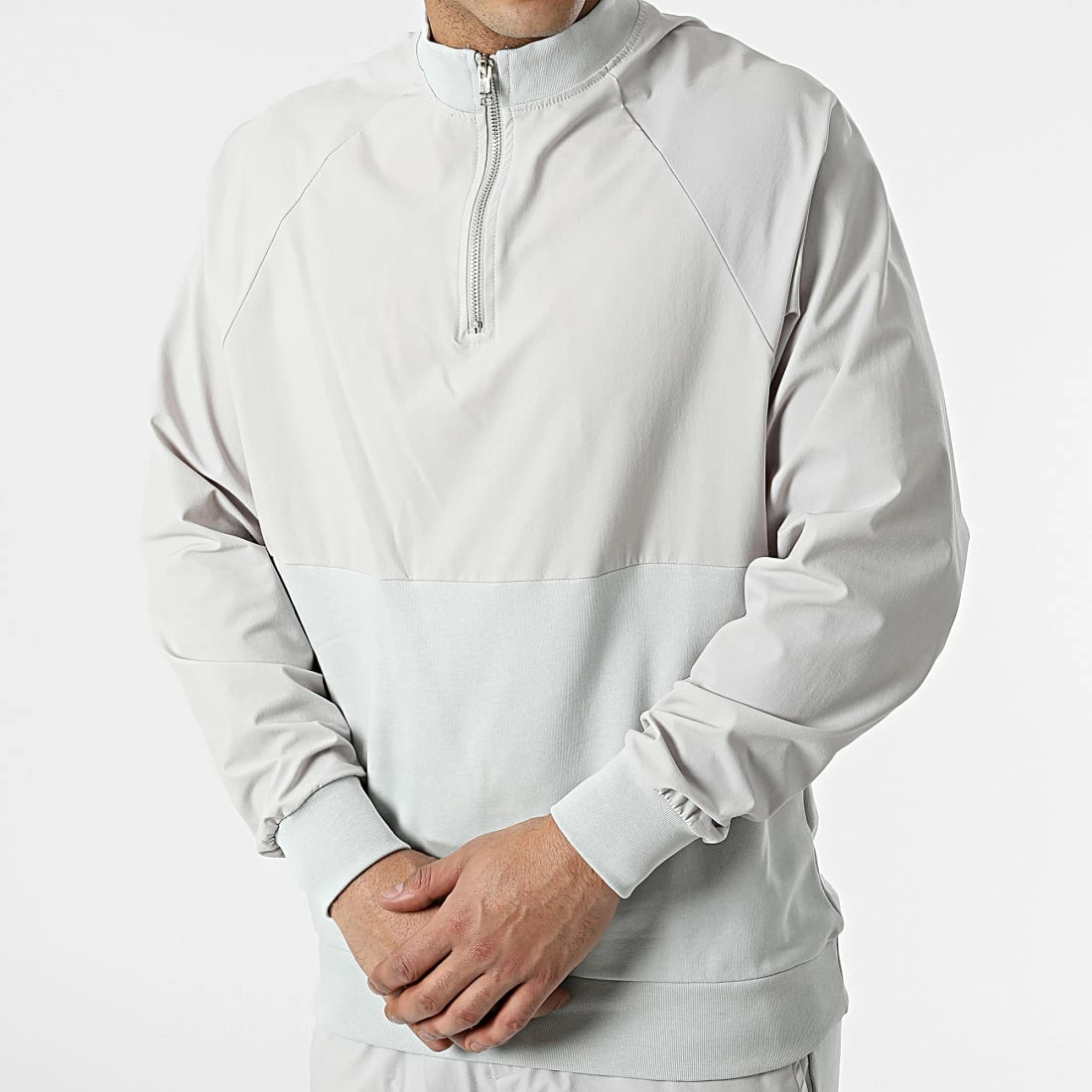 Top 10 ✔️ Ensemble Sweat A Col Zippé Et Pantalon Jogging LL497 Gris Clair de Ikao 🥰 5 Top 10 ✔️ Ensemble Sweat A Col Zippé Et Pantalon Jogging LL497 Gris Clair de Ikao 🥰 – Image 3