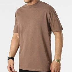 Grosses soldes ✔️ Tee 👕 Shirt LL662 Marron de Ikao ✨