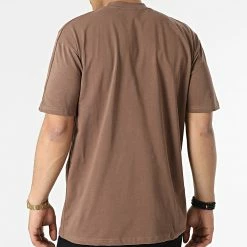 Grosses soldes ✔️ Tee 👕 Shirt LL662 Marron de Ikao ✨ -Ikao Soldes Boutique ikao 313792 LL662 BROWN 20220415T150640 04