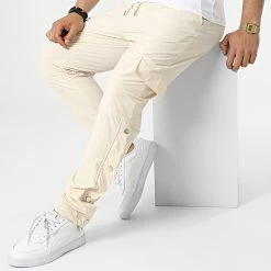 Grosses soldes 🔔 Pantalon Cargo LL621 Beige de Ikao 🧨 -Ikao Soldes Boutique ikao 313794 LL621 BEIGE 20220414T161619 03