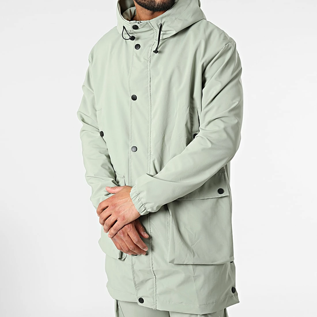 Le moins cher ⌛ Ensemble Veste Zippée Capuche Et Pantalon Jogging LL559 Vert Kaki Clair de Ikao 🔥 6 Le moins cher ⌛ Ensemble Veste Zippée Capuche Et Pantalon Jogging LL559 Vert Kaki Clair de Ikao 🔥 – Image 4