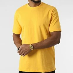 Meilleure affaire 🧨 Tee 👕 Shirt LL646 Jaune de Ikao 🌟 -Ikao Soldes Boutique ikao 317293 LL646 MUSTARD 20220509T151515 03
