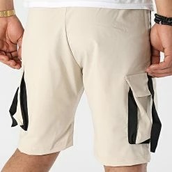 Grosses soldes 🎉 Short Jogging LL470 Beige de Ikao 😉 -Ikao Soldes Boutique ikao 317296 LL470 BEIGE 20220503T150633 04