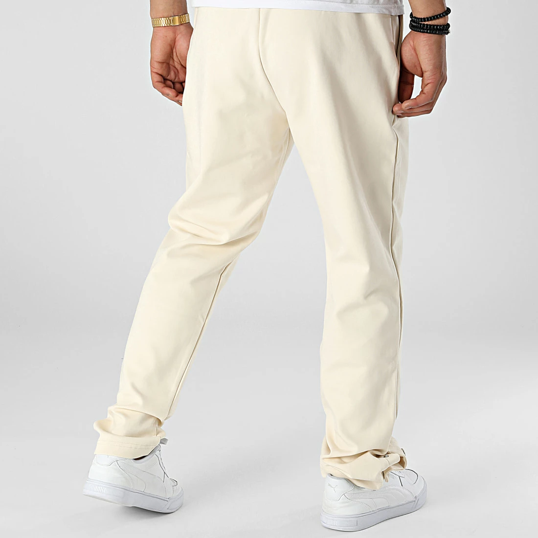 Le moins cher 🌟 Pantalon Jogging LL651 Beige de Ikao ✔️ 6 Le moins cher 🌟 Pantalon Jogging LL651 Beige de Ikao ✔️ – Image 4