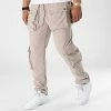 Coupon 😍 Pantalon Cargo LL620 Beige de Ikao 👏