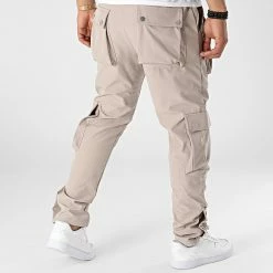 Coupon 😍 Pantalon Cargo LL620 Beige de Ikao 👏 -Ikao Soldes Boutique ikao 317330 LL620 BEIGE 20220503T151315 04