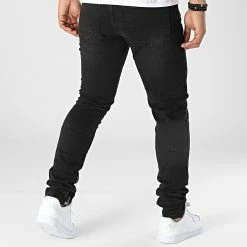 Sortie 😀 Jean Slim DH-3797C Noir de Ikao ⭐ -Ikao Soldes Boutique ikao 318040 DH 3797C BLACK 20220510T135038 04